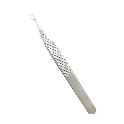 45 degree fiber tip tweezers