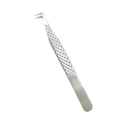 90 degree fiber tip tweezers